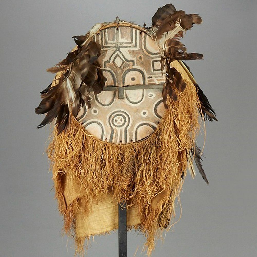 Appraisal: Teke Kidumu Wood African Mask Congo Teke or Kidumu wood