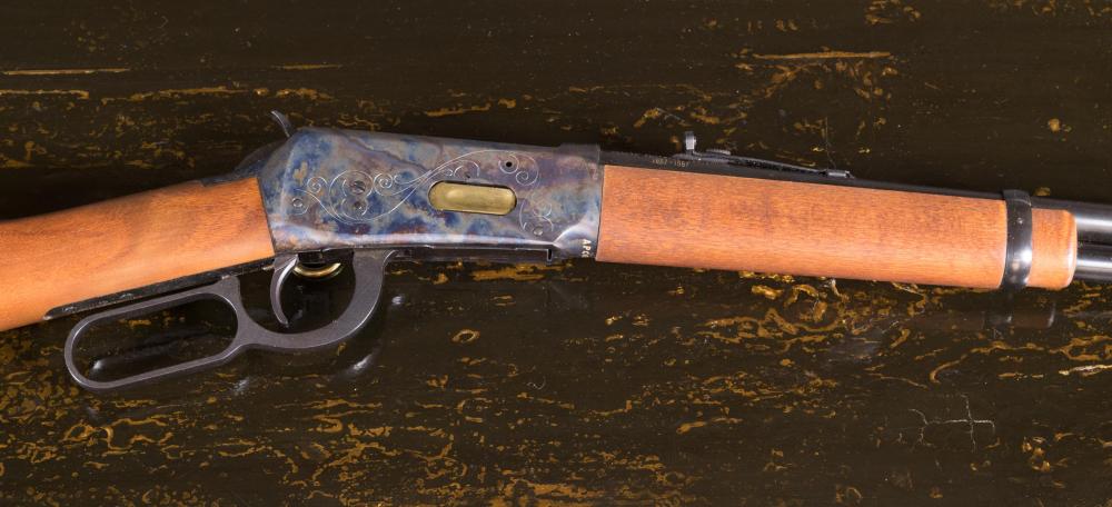 Appraisal: WINCHESTER MODEL ALASKA PURCHASE CENTENNIAL LEVER ACTION RIFLE - caliber