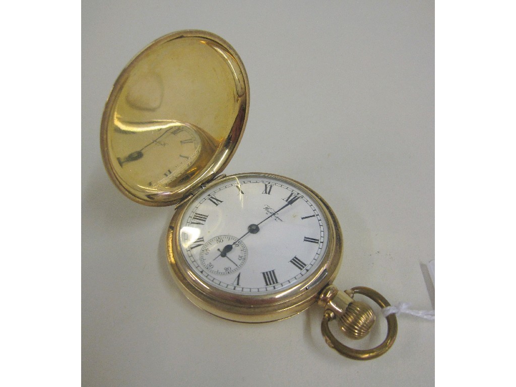 Appraisal: Rolled gold Waltham pocket watch