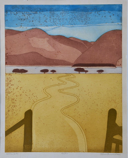 Appraisal: John Brunsdon British b Ullswater signed numbered and inscribed in