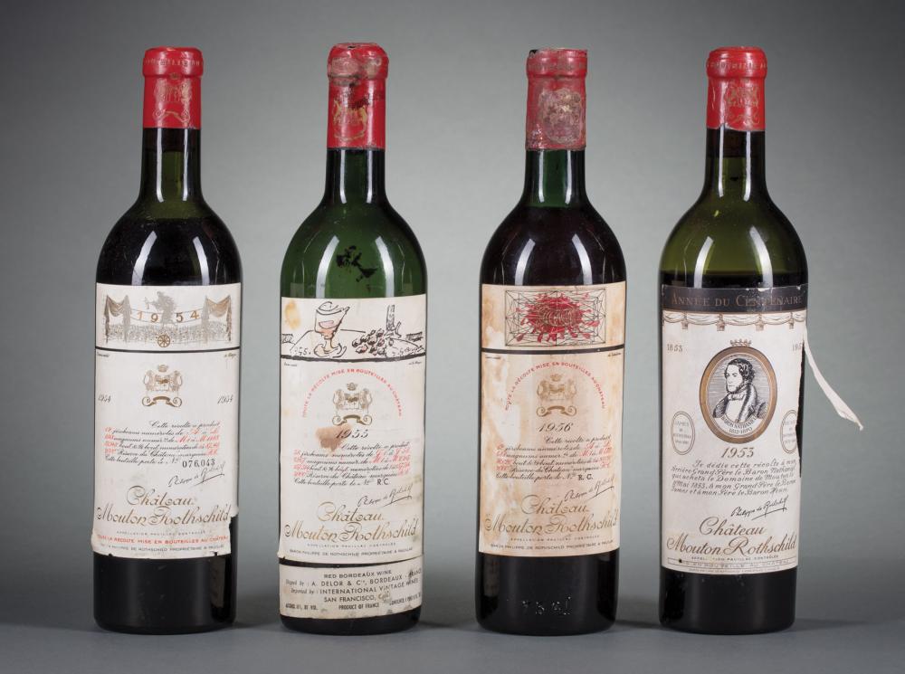 Appraisal: Mouton Rothschild Artist Label Series Ch teau Mouton Rothschild -