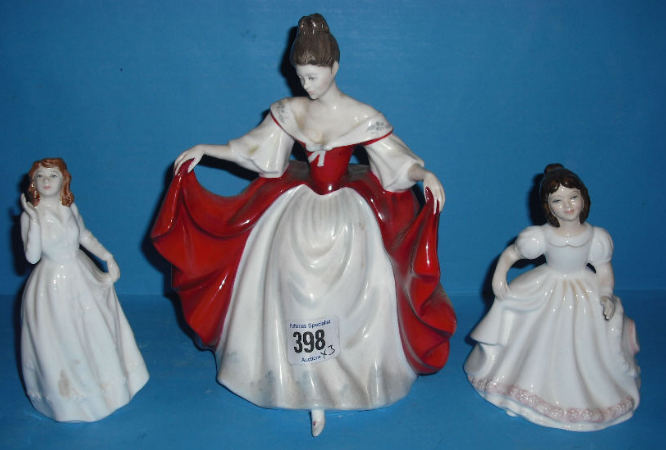 Appraisal: Royal Doulton Figures Sara HN Joy HN and Amanda HN