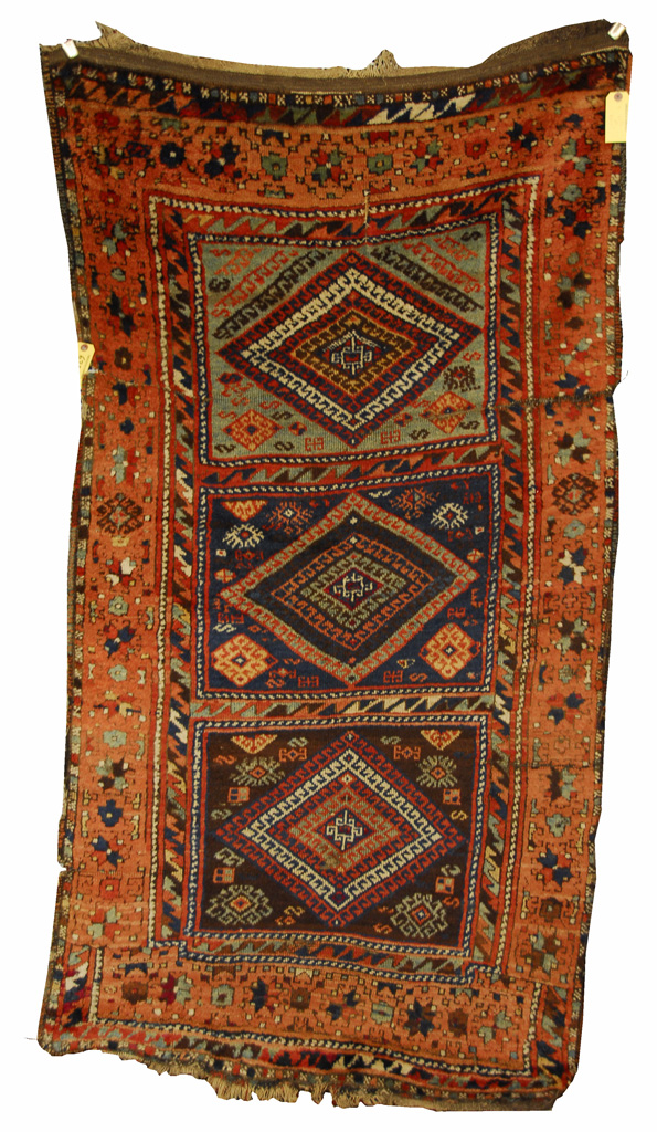 Appraisal: YURUK RUG Turkey late th century feet inches x feet