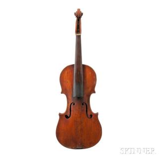 Appraisal: One-half Size Violin labeled STEFANO SCARAMPELLA di Brescia Fratello ed