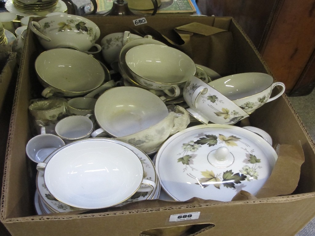 Appraisal: Royal Doulton Larchmont tea and dinnerwares