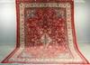 Appraisal: CARPET - ' X ' - Oriental Kashan carpet with