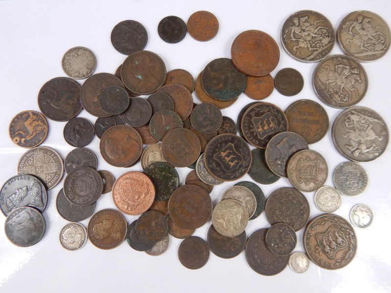 Appraisal: A quantity of coins to include some silver etc mainly