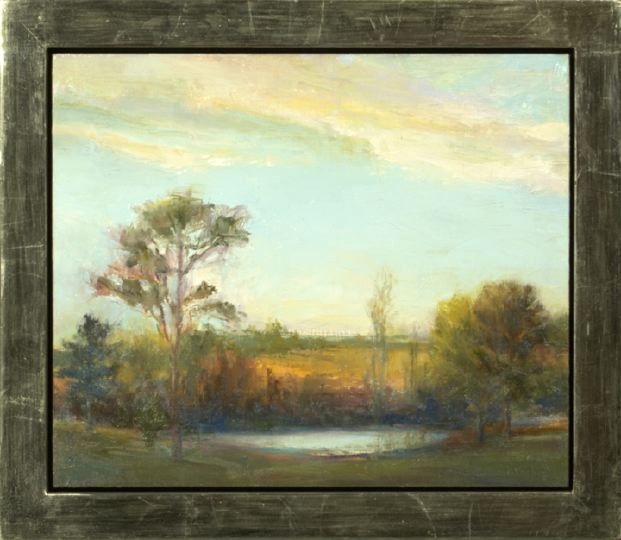 Appraisal: Suzanne Wiggin American Louisiana Contemporary Southern Pond oil on panel