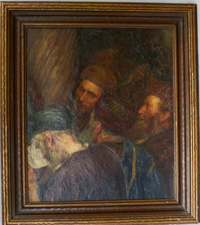 Appraisal: Henry Ossawa Tanner American - Scribes by o c signed