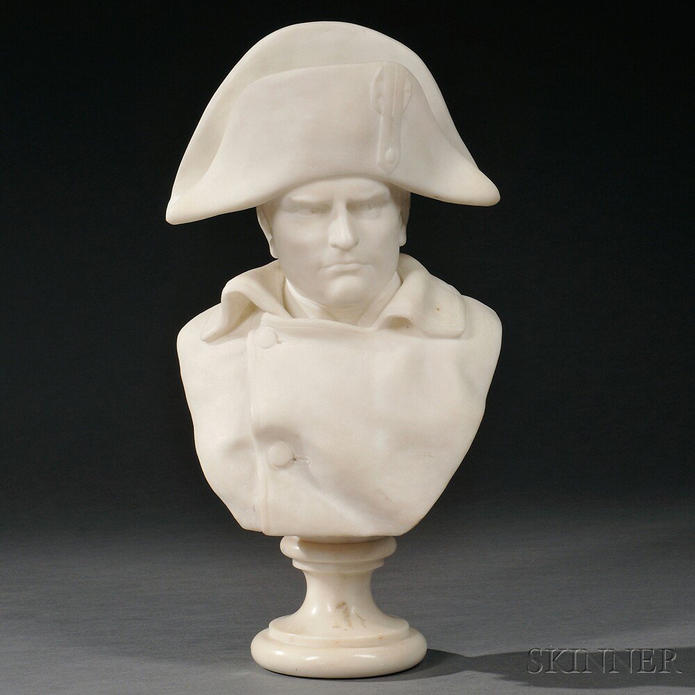 Appraisal: Antonio Piazza Italian Late th Early th Century Carrara Marble