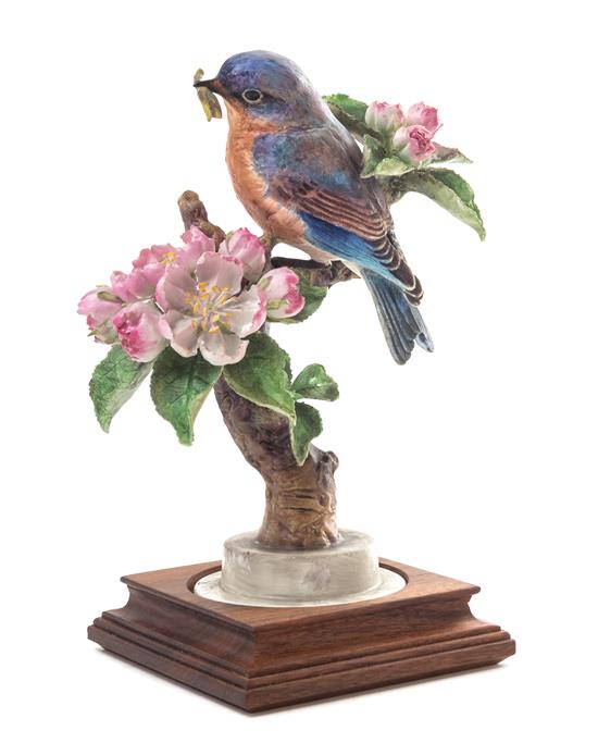 Appraisal: Sale Lot A Royal Worcester Dorothy Doughty Bird Blue Bird