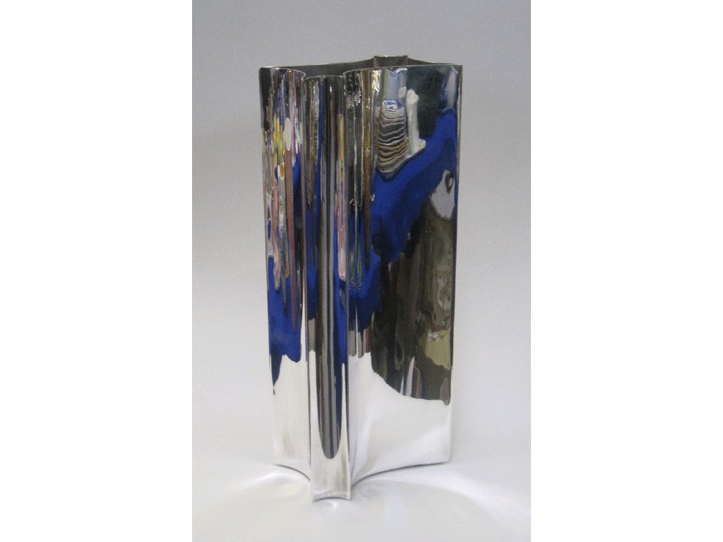 Appraisal: Stylish Habitat silver plated vase