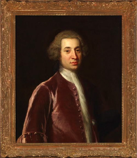 Appraisal: British School First Quarter th Century Half-Length Portrait of a