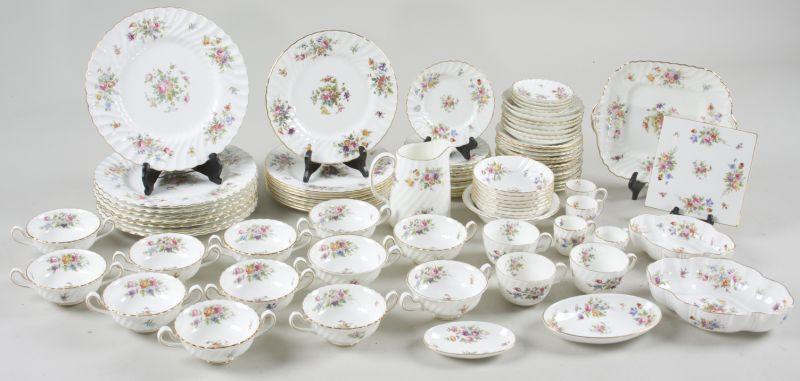 Appraisal: Minton China Service Marlow Pattern Pcs with some older pieces