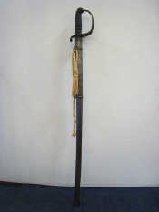 Appraisal: A th c officer's dress sword with bound sharkskin grip