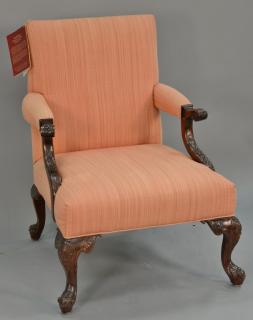 Appraisal: Century Furniture Co drawing room armchair with original tag Century