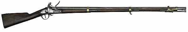 Appraisal: Pattern French Flintlock Musket caliber smoothbore round barrel deep mark