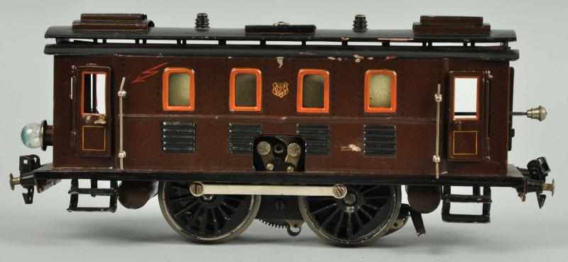 Appraisal: Marklin Gauge Electric-Type Train Engine Description German Handpainted Some paint