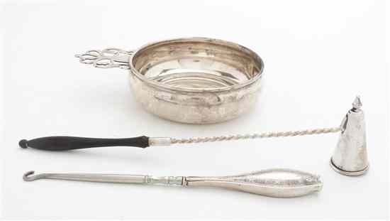 Appraisal: An American Sterling Silver Porringer G H French Co of