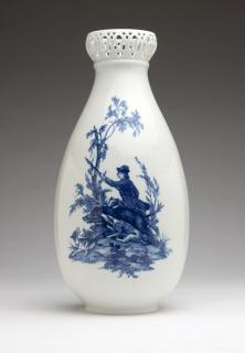 Appraisal: A large Meissen blue and white porcelain vase Late th