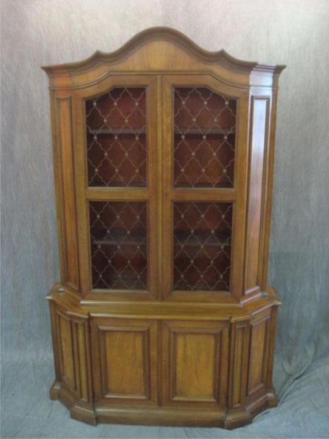 Appraisal: Baker Signed Provincial Style Cabinet Signed on door and with