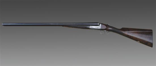 Appraisal: G E Lewis -bore boxlock non-ejector shotgun SN Barrel length