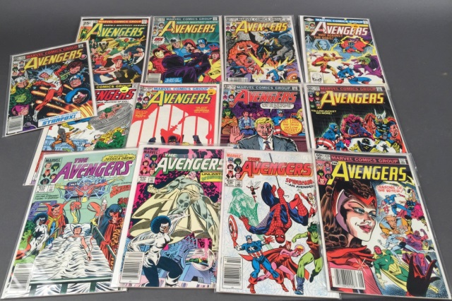 Appraisal: Large Lot of Avengers Comic Books Beginning with August and