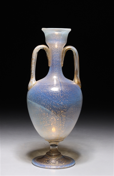 Appraisal: Antique Venetian glass vase done in the form of a