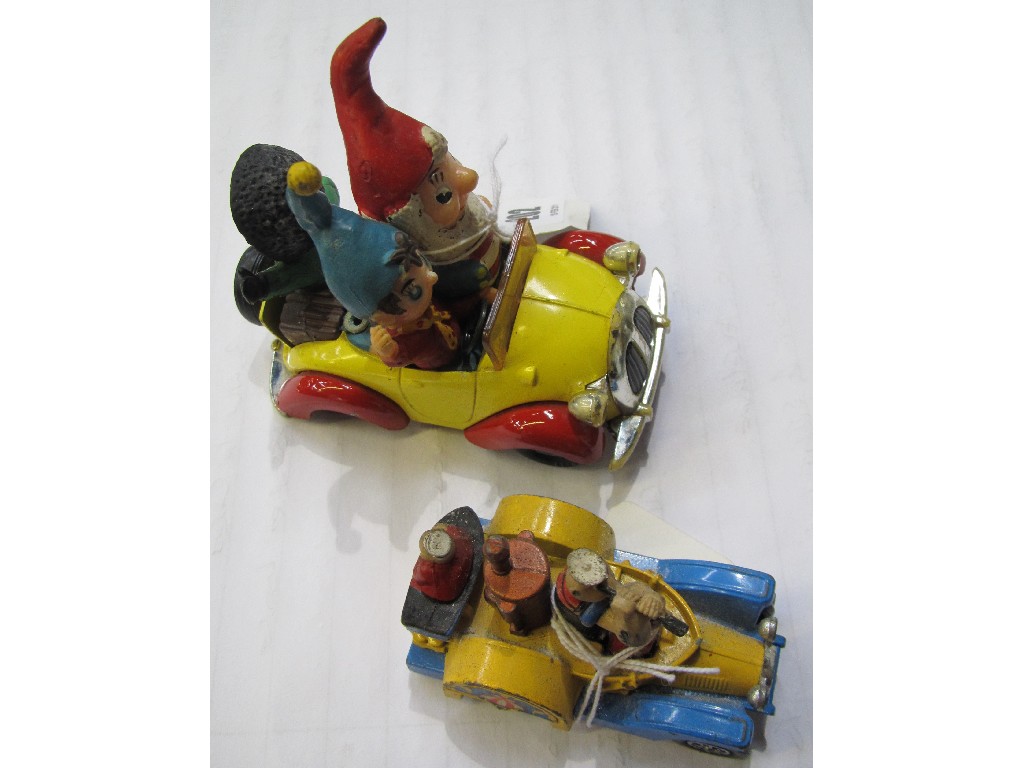 Appraisal: Lot comprising Corgi Noddy's car def and a Popeye Paddle-wagon