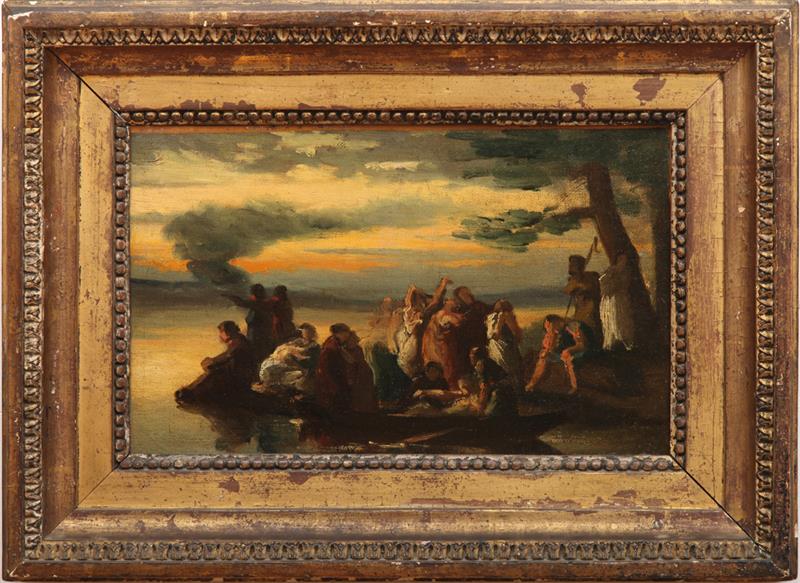 Appraisal: CIRCLE OF TH ODORE G RICAULT - LE BARQUE DE