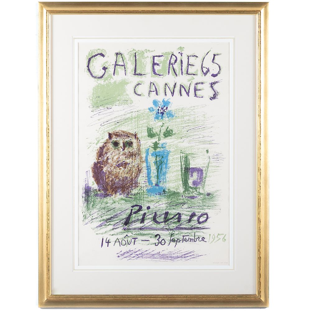 Appraisal: Pablo Picasso Galerie Cannes Spanish - Lithograph in colors unsigned