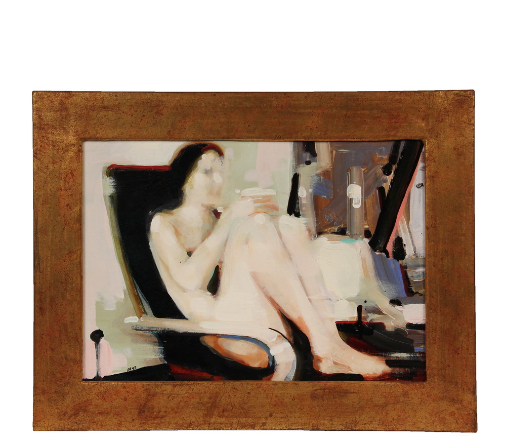 Appraisal: ALEX KANEVSKY Contemporary Philadelphia PA - Nude With a Cup