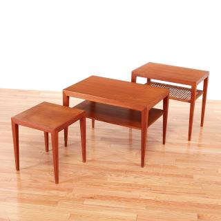 Appraisal: Group Severin Hansen occasional tables Group Severin Hansen occasional tables