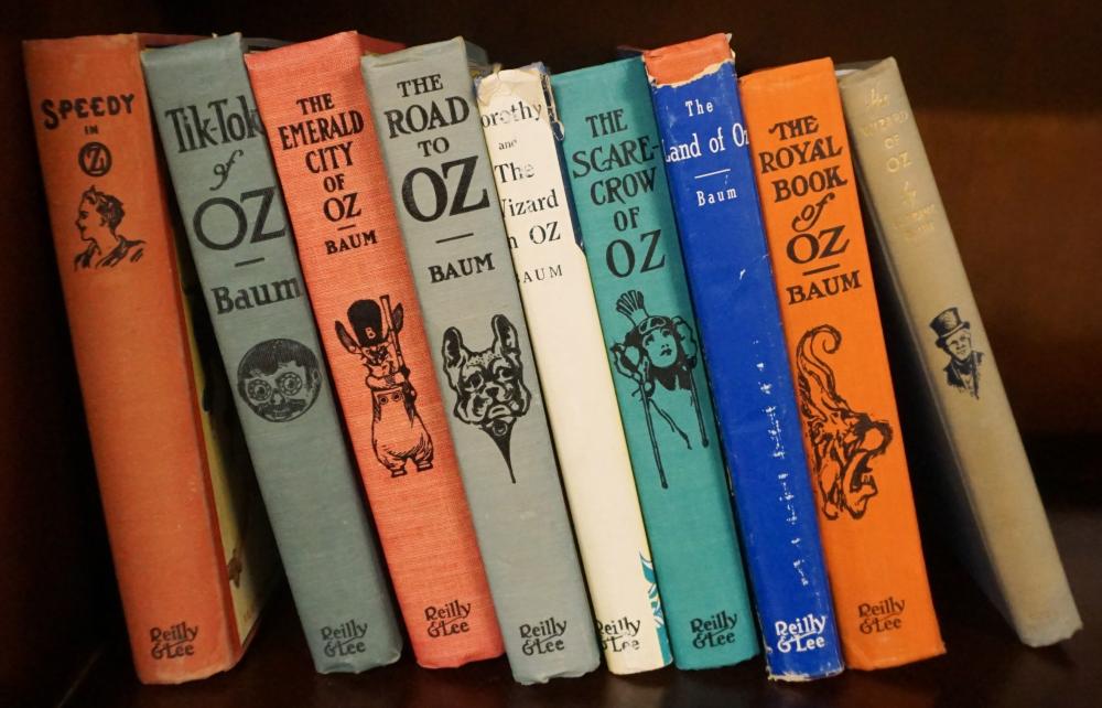 Appraisal: L Frank Baum Oz Series Published Pre- 's Volumes