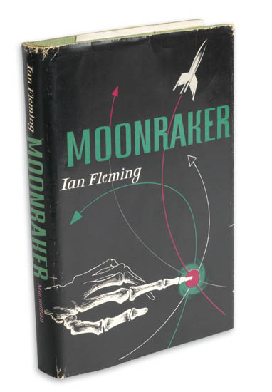 Appraisal: FLEMING IAN Moonraker vo green cloth pictorially stamped in blue