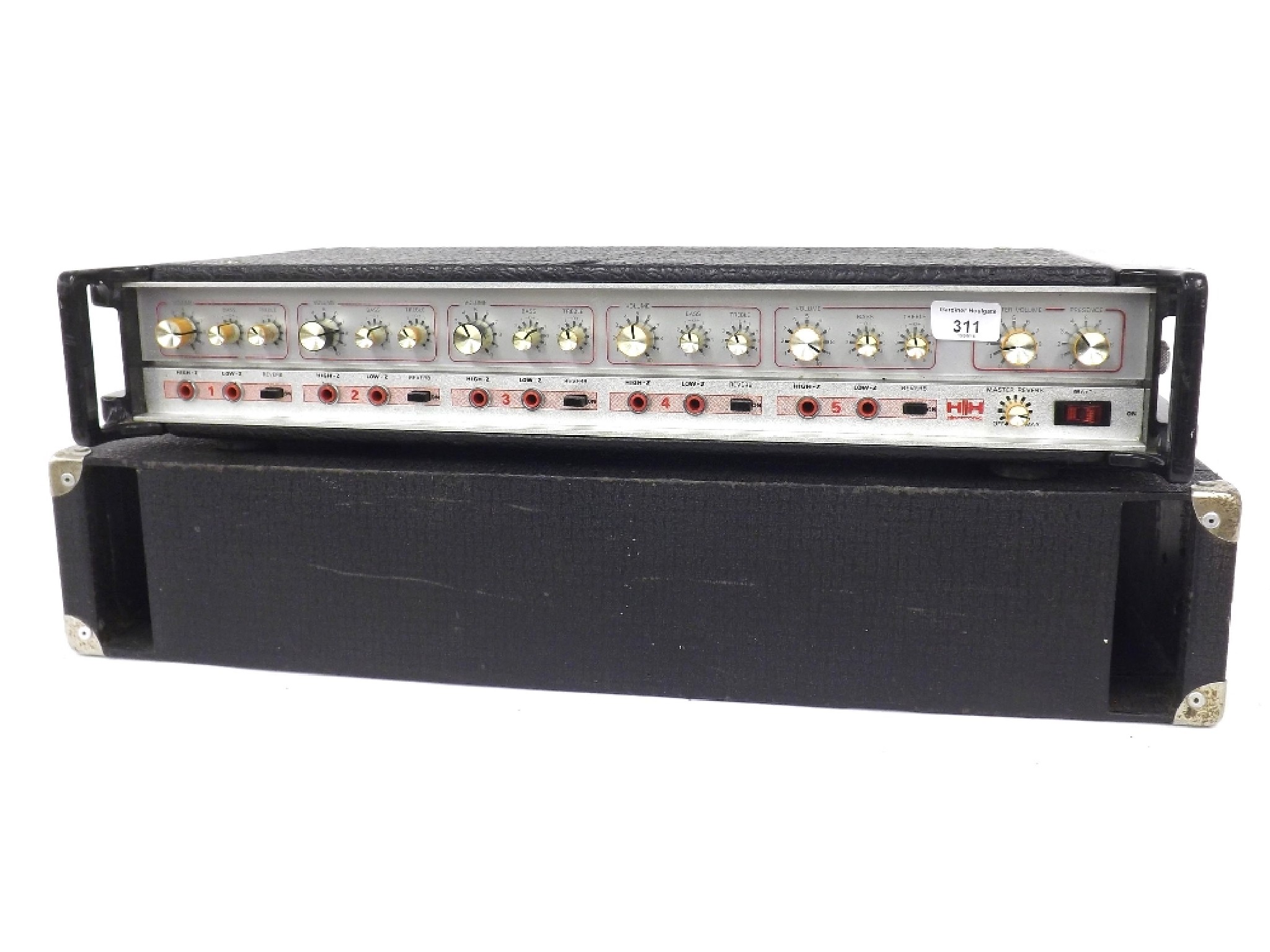 Appraisal: HH Electronic MA five channel amplifier head ser no in