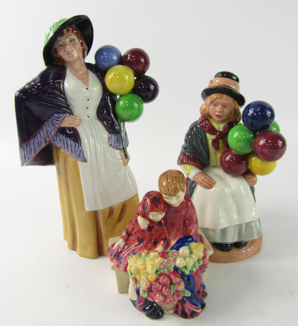 Appraisal: A Royal Doulton figure modelled as Balloon Lady HN Balloon