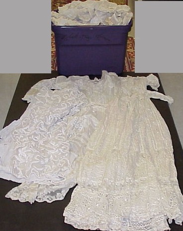 Appraisal: Edwardian textiles gauze and lace blouse blouse insert five silk