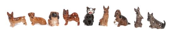 Appraisal: Sale Lot Eight Royal Doulton Porcelain Figures th century each