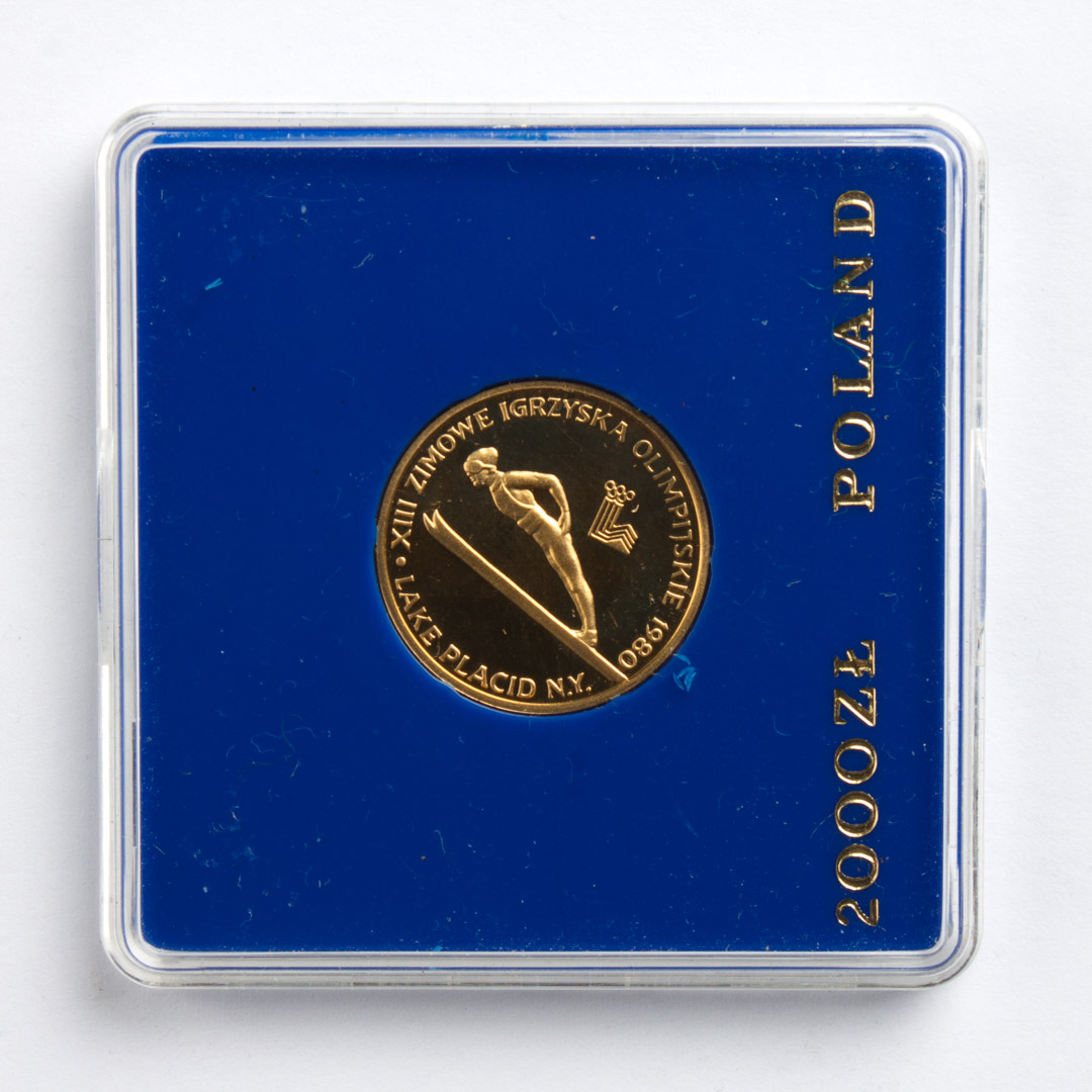 Appraisal: Poland Lake Placid Olympics commemorative Proof