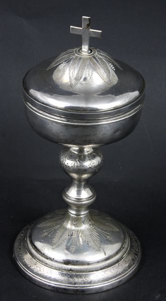 Appraisal: Late th early th Century Continental silver covered chalice x