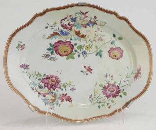 Appraisal: Chinese Export Famille Rose Platter th century - in lot