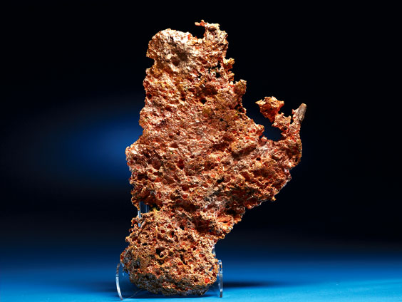 Appraisal: LARGE COPPER NUGGET Caledonia Mine Keweenaw Peninsula Ontonagoa Michigan This