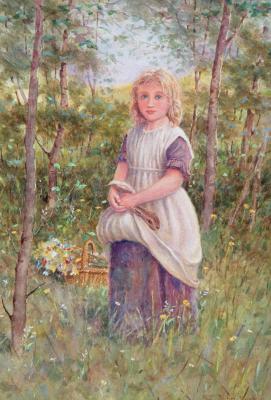 Appraisal: HENRY JAMES JOHNSTONE R B A - Young Girl in