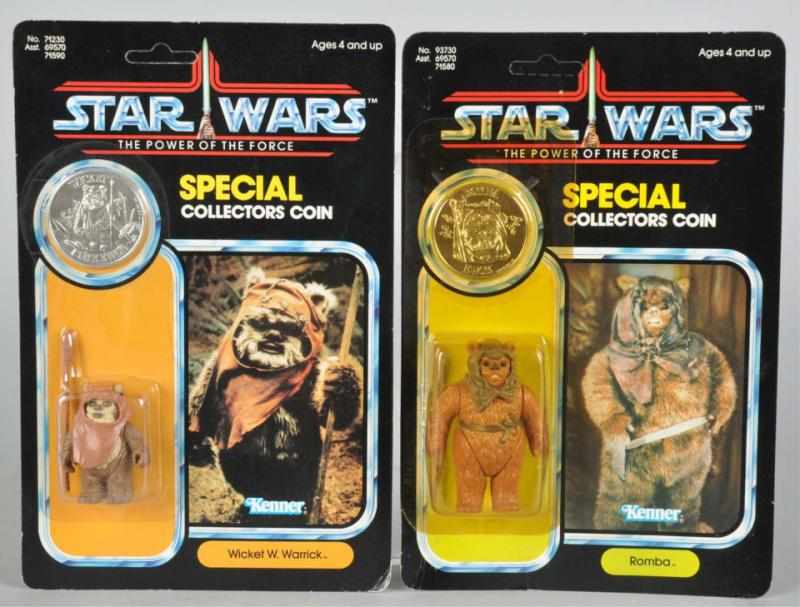 Appraisal: Lot of Star Wars POF Carded Figures Description Includes Ramba