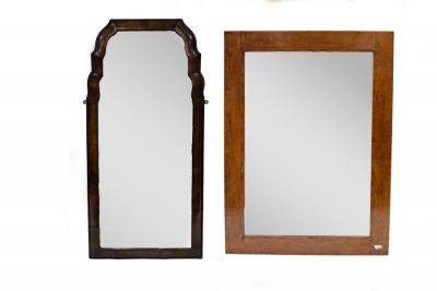 Appraisal: An th Century arch frame mirror cm x cm and