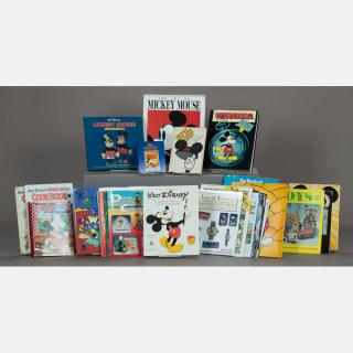 Appraisal: A Collection of Twenty-Six Disney Related Books Calendars Catalogs Magazines