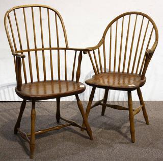 Appraisal: lot of American Windsor chairs second half th century the