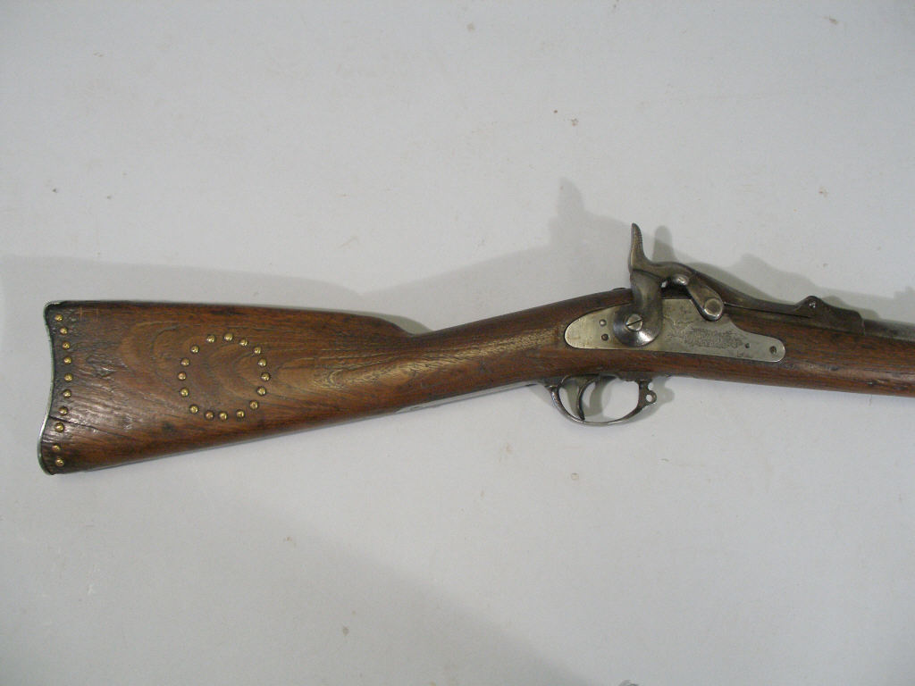 Appraisal: Cut Down Model Springfield Trapdoor Rifle - caliber barrel overall