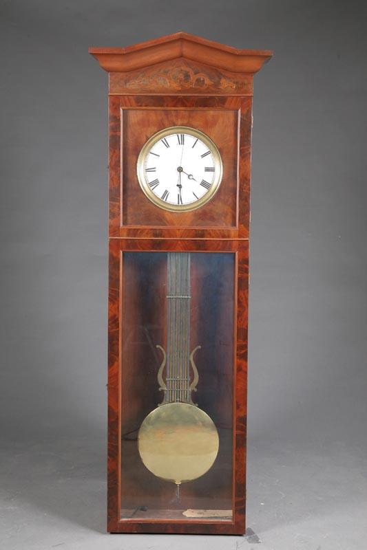 Appraisal: LARGE JEWELERS REGULATOR CLOCK Probably French with brass works and